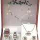 Paul Salatini Ladies Bling Barcelet Watch Gift Sets 27104 Available Multiple Colour