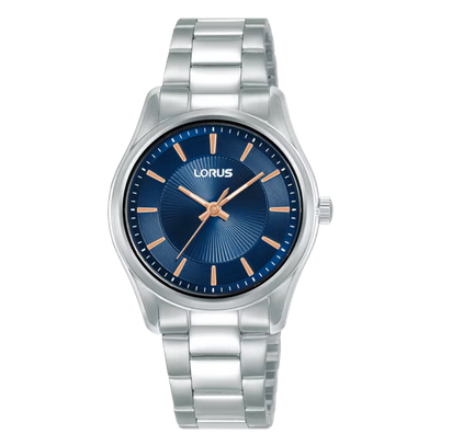 Lorus Ladies Clear-cut Classic Blue dial Watch