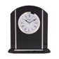 Wm. Widdop Piano Wood & Glass Mantel Clock