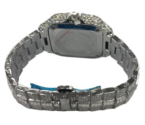 NY London Mens Fashion Bling Assorted Watch Dated Square Dial Bracelet Watch Available Multi Colour