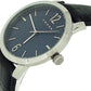 Cross CR1003 Mens Black Leather Strap Wrist Watch & Pen Set Gift Set - CLEARANCE NEEDS RE-BATTERY