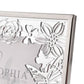 Sophia Mirrored Floral Pattern Photo Frame 4" x 6"