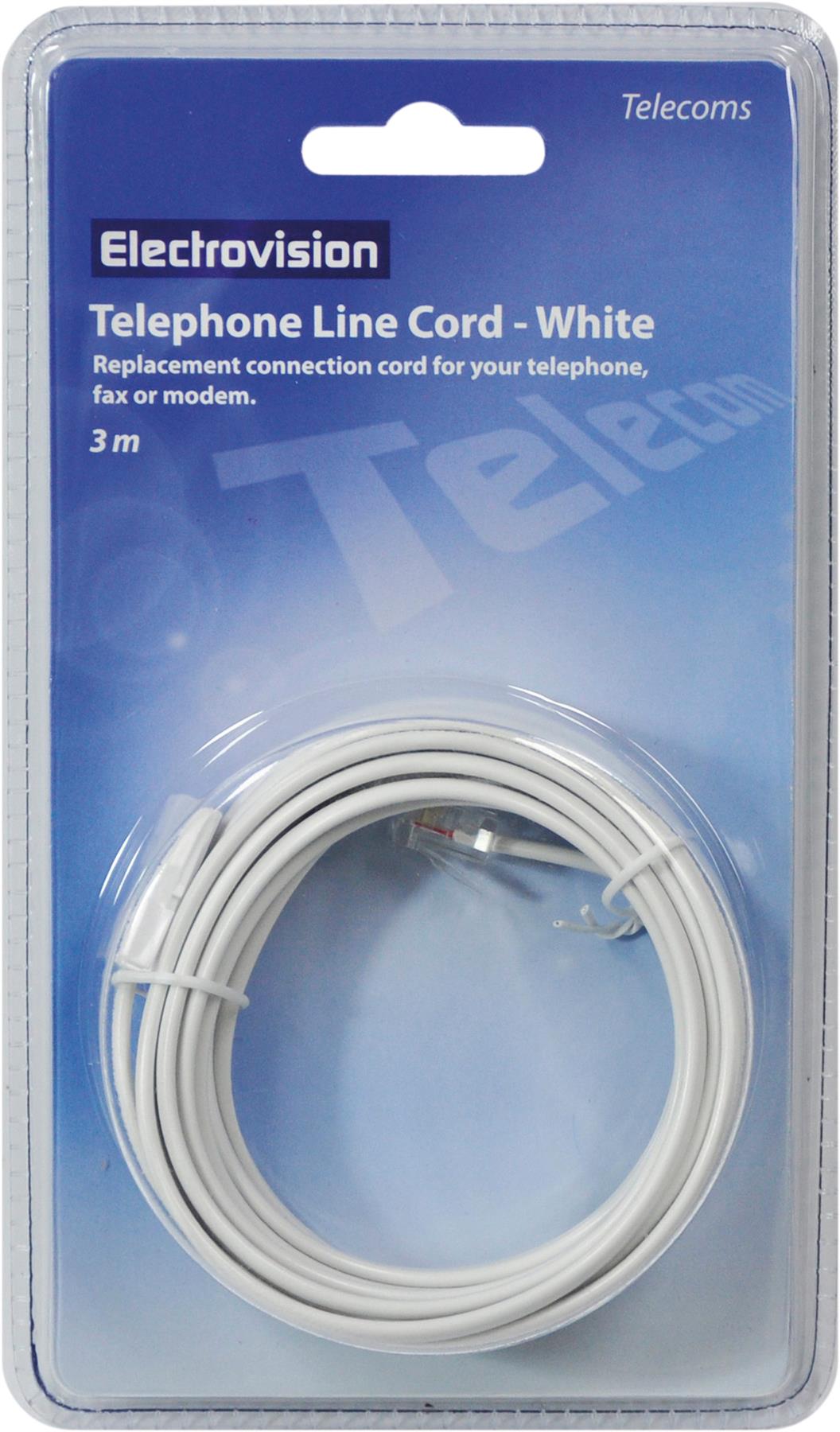 Telephone Line Cord 3M