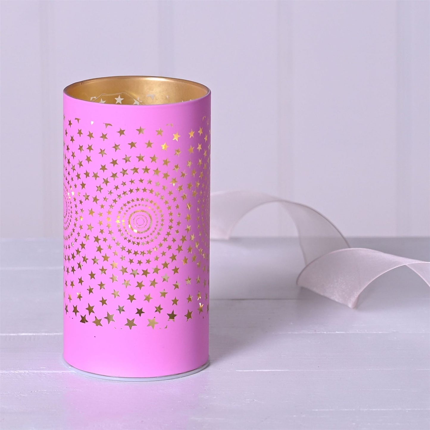 Pink Starburst LED Light Tube
