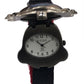 Rojas Children's Girls Boys Distinctive Selection Quartz Metal Folding Cover White Dial with Black/Red Velcro Strap Watch - CLEARANCE NEEDS RE-BATTERY