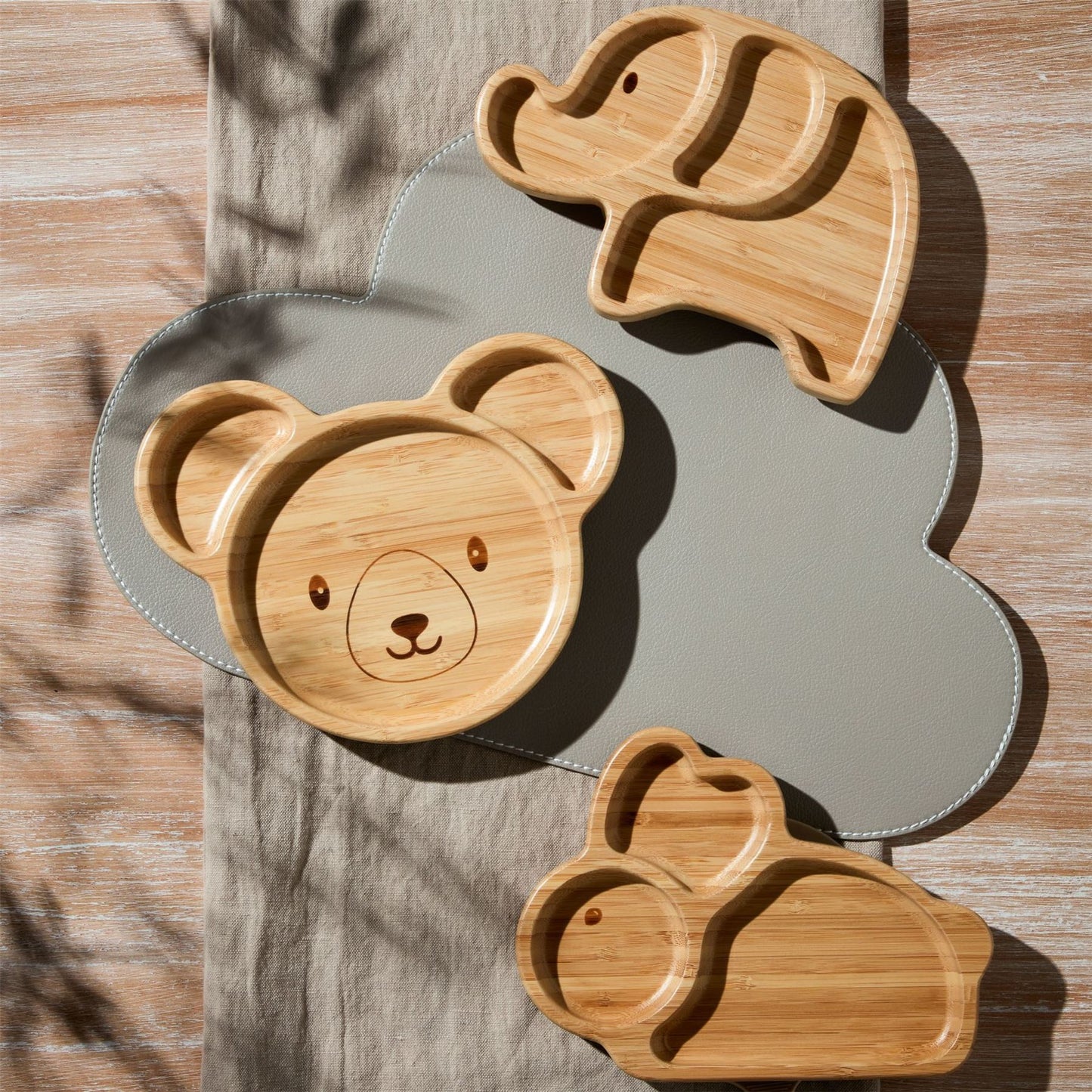 Bambino Bamboo & Silicone Bunny Base Plate