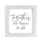 Moments Wall Plaque - Together 22cm