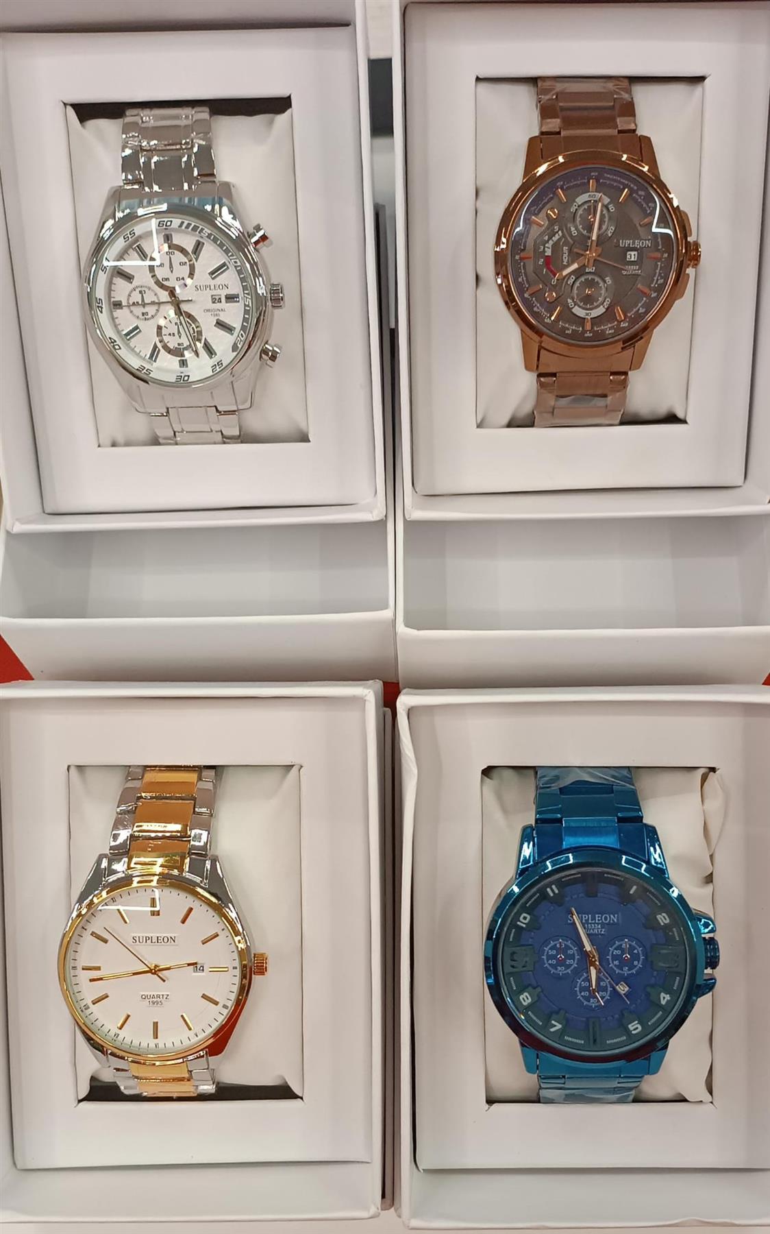 Clearance Gents Fashion Watches Assorted Designs & Colours