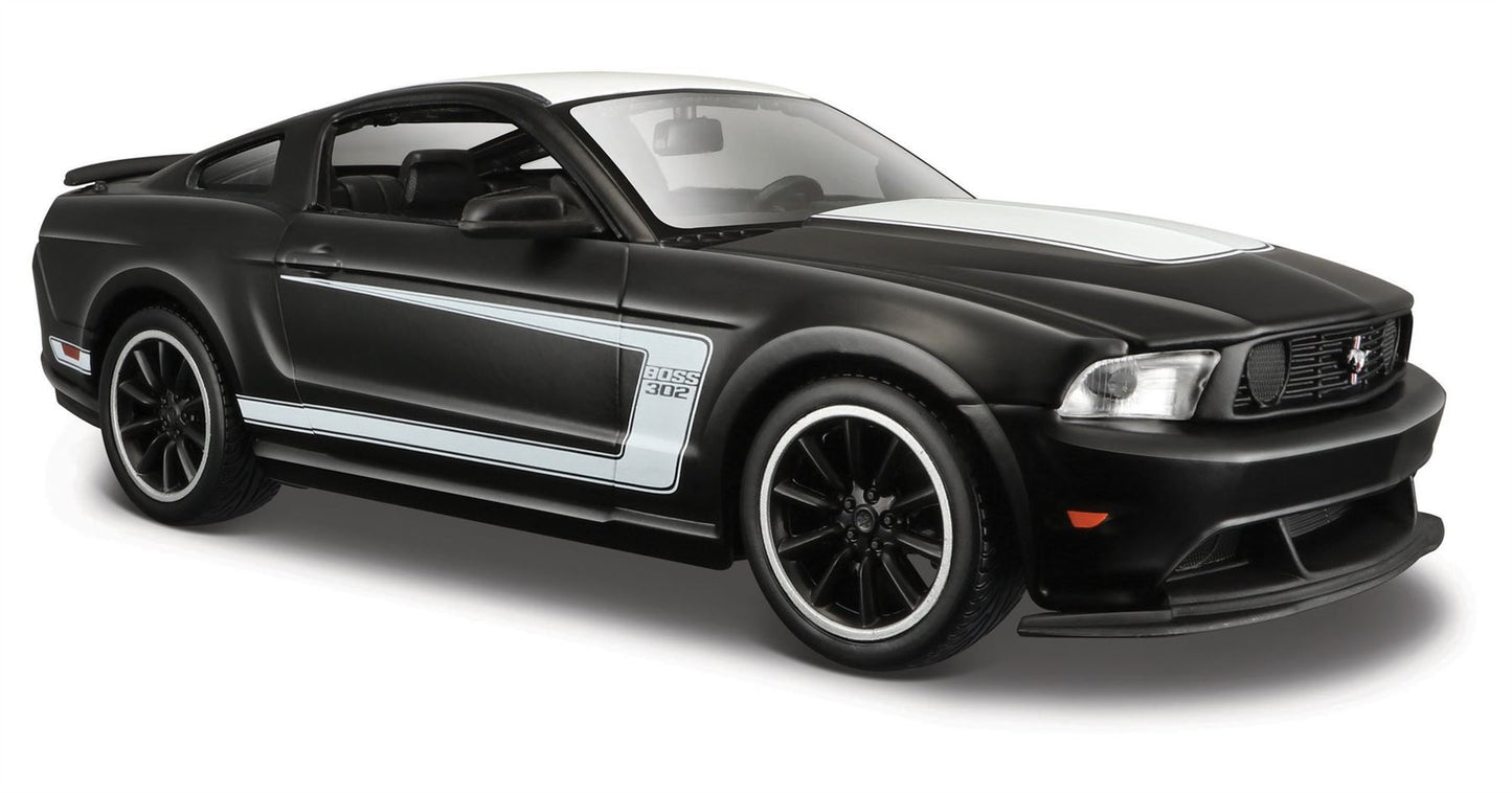 1:24 Dull Black Ford Mustang  - Diecast Model car Collectables