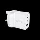 WYEFLUX 67W Dual USB Type-C & USB-A Power Adapter GaN III