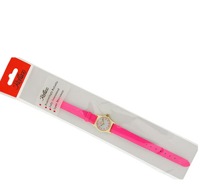 Reflex Girls Ladies White Dial Leather Strap Available Multiple Colour Strap Watch  Models May Vary - CLEARANCE NEEDS RE-BATTERY