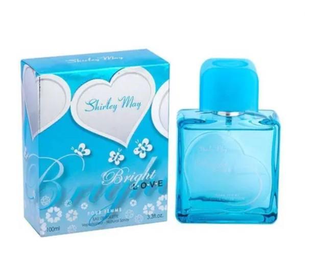Shirley May Bright Love Pour Femme Eau de Toilette Natural Spray Perfume for Women, 100 ml