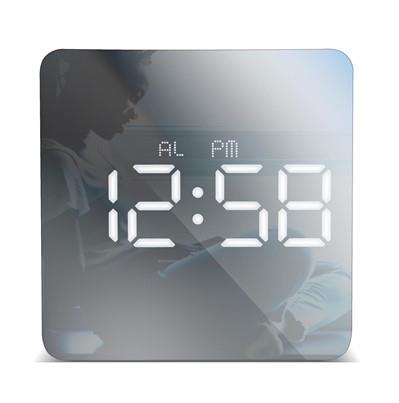 Acctim Lexington Digital Temperature Display Alarm Clock Rose Gold 15830