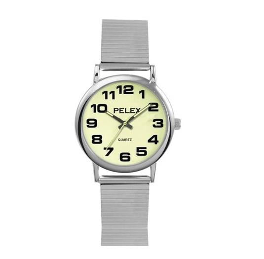 PELEX Mens Basic Expander Bracelet Quartz Watch PLX-027 Available Multiple Colour