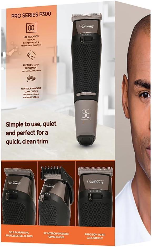 Paul Anthony 'Pro Series P300' USB-C Lithium Cordless Hair Clipper