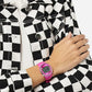 Lorus Ladies Digital with Pink Silicone Strap Watch R2343NX9