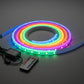 ExtraStar Neon LED Strip 5M Cable with Power Adapter and
Remote Control, 9W/M, RGB