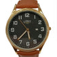 Limit Mens Fashion Dated Black Dial Brown Leather Straps  Watch 5797
