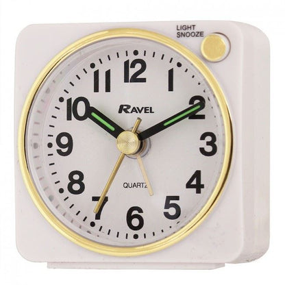 RC018 RAVEL MINI BEDSIDE ALARM CLOCK AVAILABLE COLOURS