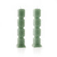 Set of 2 Cube Candles Sage 20cm