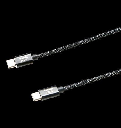 Panther Force Fast Charge USB-C to Type-C Cable - Extended Length for Convenient Charging