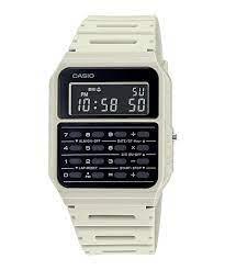 Casio Mens Digital Calculator Retro Dial with Plastic Rubber Strap Watch - CA-53WF Available Multiple Colour