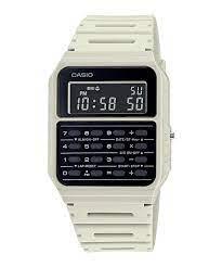 Casio Mens Fashion Digital Calculator Retro Dial with Plastic Rubber Strap Sports Watch - CA-53WF Available Multiple Colour