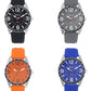 Ravel Mens Sports Dial Silicone Strap Watch Available Multiple Colour