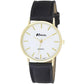 Ravel Mens Basic Classic Dial Roman and Arabic Leather Strap Wristwatch R0129G