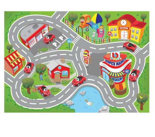 Bb Junior Ferrari Junior City Playmat and Car