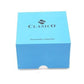Clasico Square Blue Watch Box with padded cushion