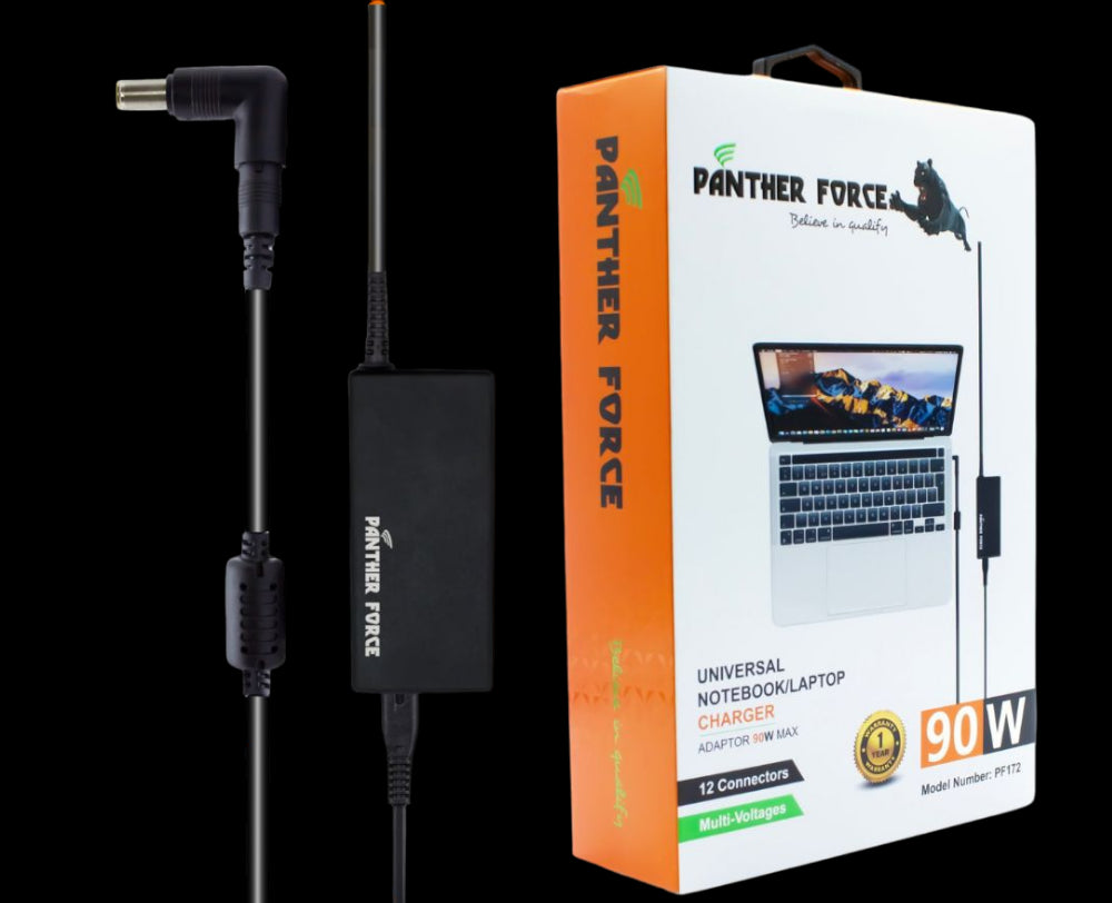 Panther Force Universal Laptop Charger 90w