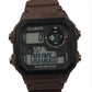 Clasico Mens Digital Water Resistant Rubber Strap Watch Available Multiple colour