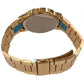Limit Mens Fashion Blue Dial Gold Plated Bracelet Watch 50024