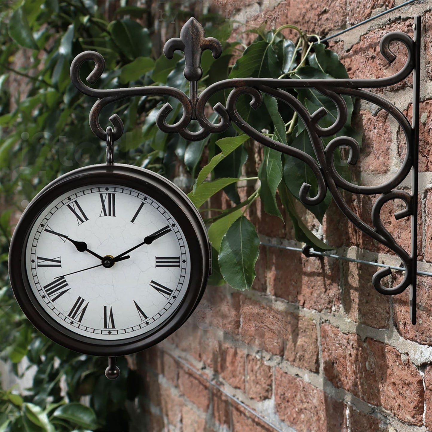 Wall Bracket Hanging Clock