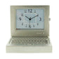 Miniature Clock PC Laptop Computer Silvertone Plated Solid Brass IMP1001S - CLEARANCE NEEDS RE-BATTERY