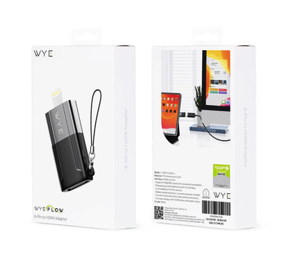 WYEFLOW 8-Pin to HDMI Adaptor