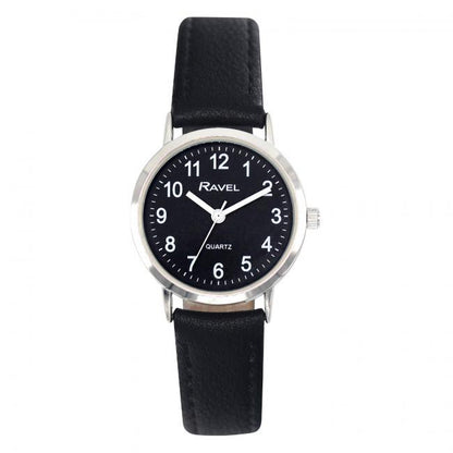 Ravel Ladies Basic Fox Leather Strap Watch R0129L Available Multiple Colour