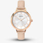 Sekonda Ladies Summertime Editions Silver Dial Nude Leather strap Watch - 2137