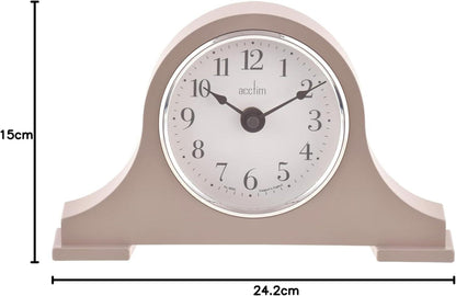 Acctim Napoleon Quartz Earl Grey Harston Mantle Clock 36962