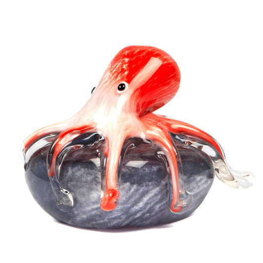 Objets dArt Glass Figurine Octopus