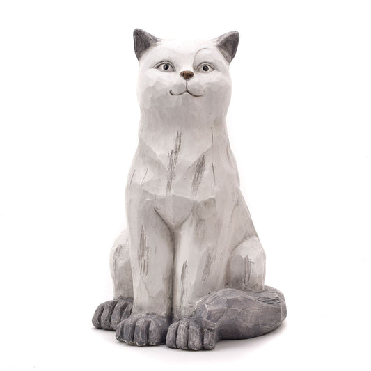 Country Living Hand Painted Figurine - Cat
