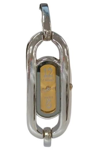 Luisant Ladies Fashion Duel Oval Dial Silver Steel Bracelet Strap Watch - CLEARANCE NEEDS RE-BATTERY Available Multiple Colour