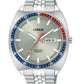 Lorus Mens Automatic Day Date Grey Dial Stainless Steel Bracelet Watch RL447BX9