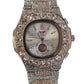 NY LONDON GENTS BLING WATCH PI-7644 Available Multiple Colour