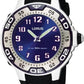 Lorus Boys Sports Analogue Quartz Blue Dial with Black Rubber Strap Watch RG235GX9