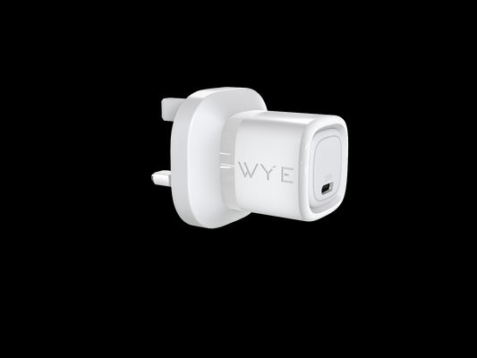 WYEFLUX 25W Single Type-C Power Adapter with GaN III Circuit