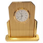 Miniature Clock Gold Plated  Solid Brass IMP48G - CLEARANCE NEEDS RE-BATTERY