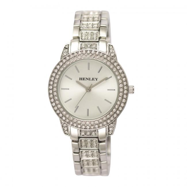 Henley Ladies Fashion Bling Diamante crystals Bracelet Watch H07275 Available Multiple Colour