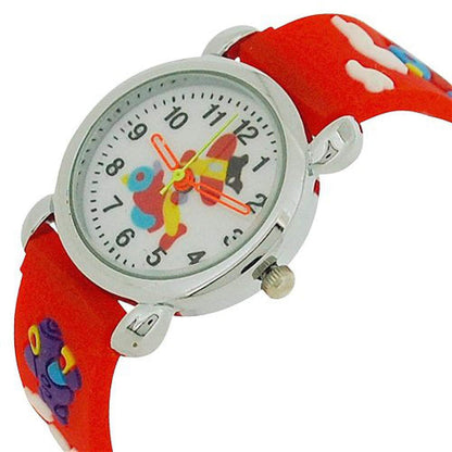 Relda Children's Boys / Girls Analogue 3D Silicone Strap Watch REL4 Available Multiple Colour